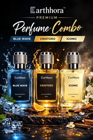 Pack of 3 ( Blue Wave + Cristoro + Iconic )